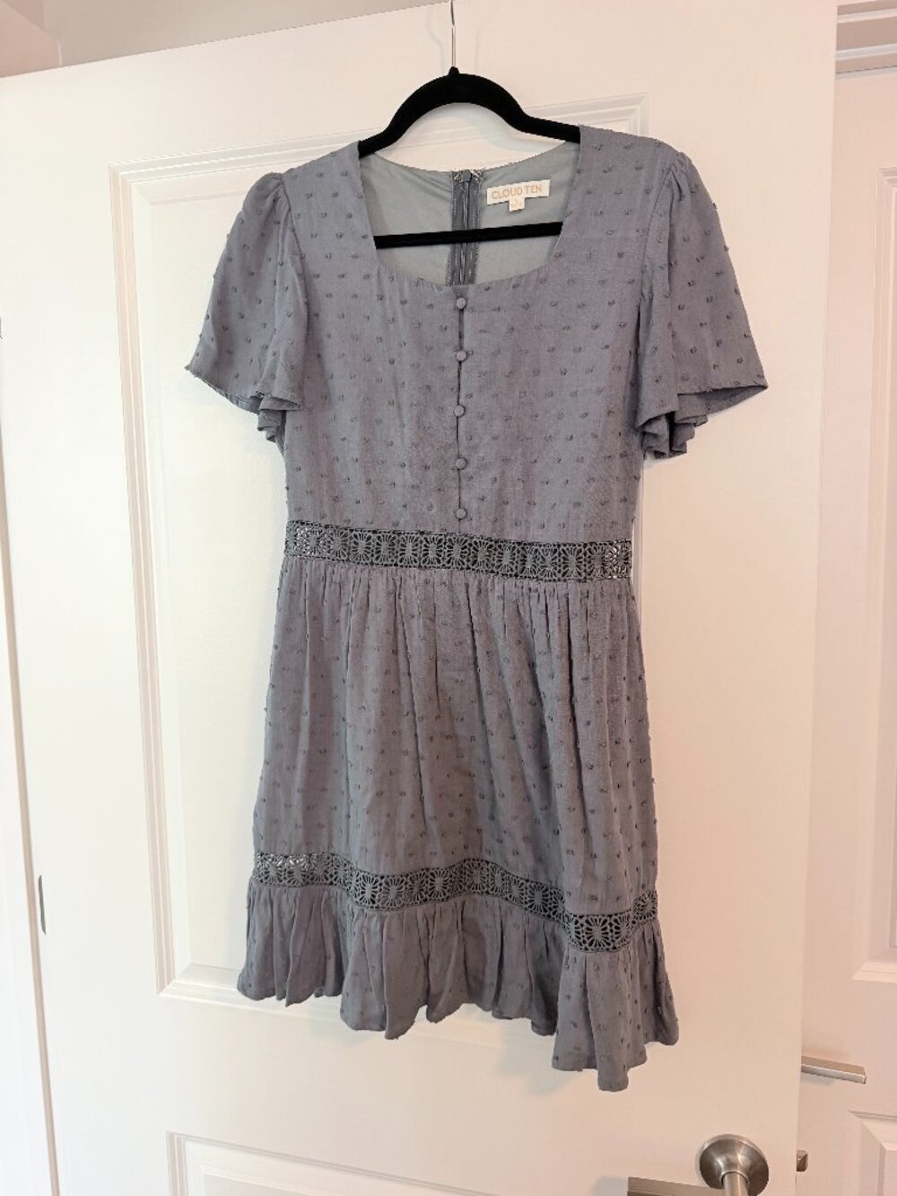 Grey Mini Dress